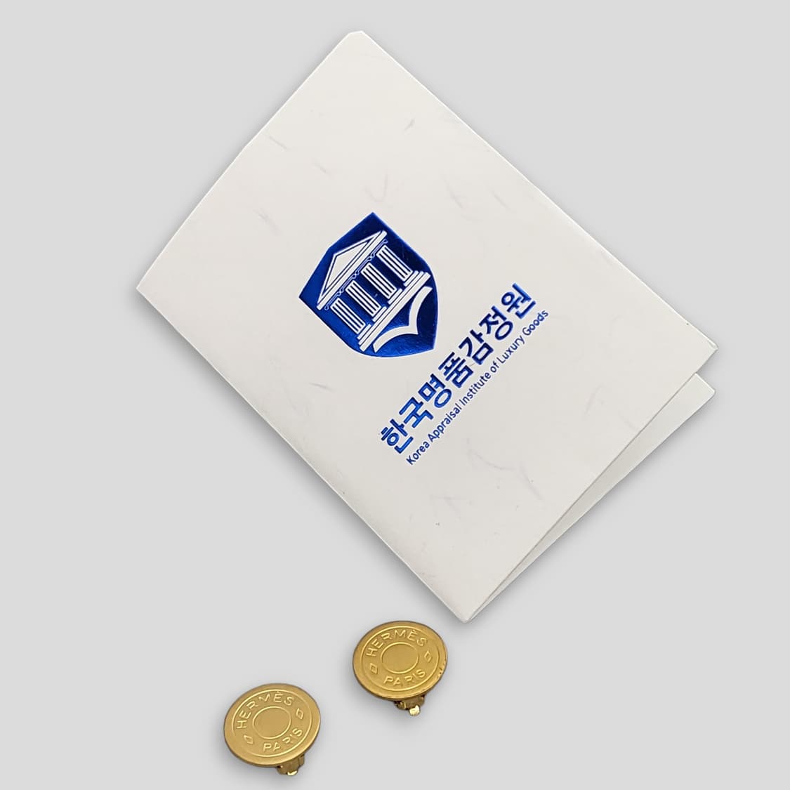 에르메스 세리에  매트 골드 이어클립 상품이미지2