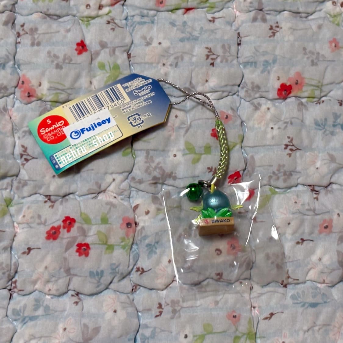 (이체시에눌) 2004년도 키티스트랩 시가 한정 비와코 은어 키티 키링 상품이미지2