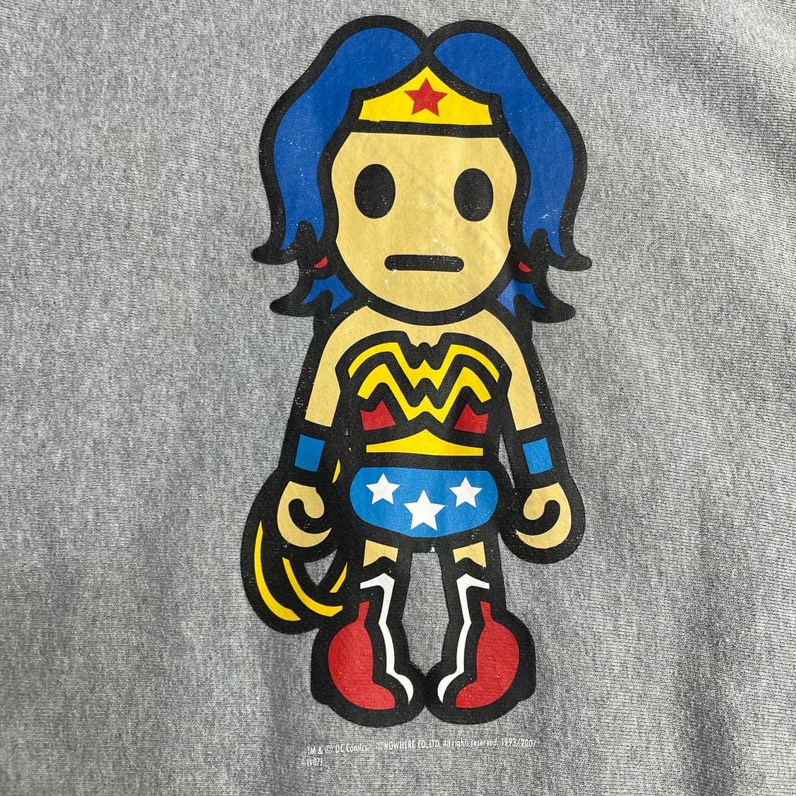 2000s BAPE 베이프 마일로 원더우먼 리버스위브  상품이미지6