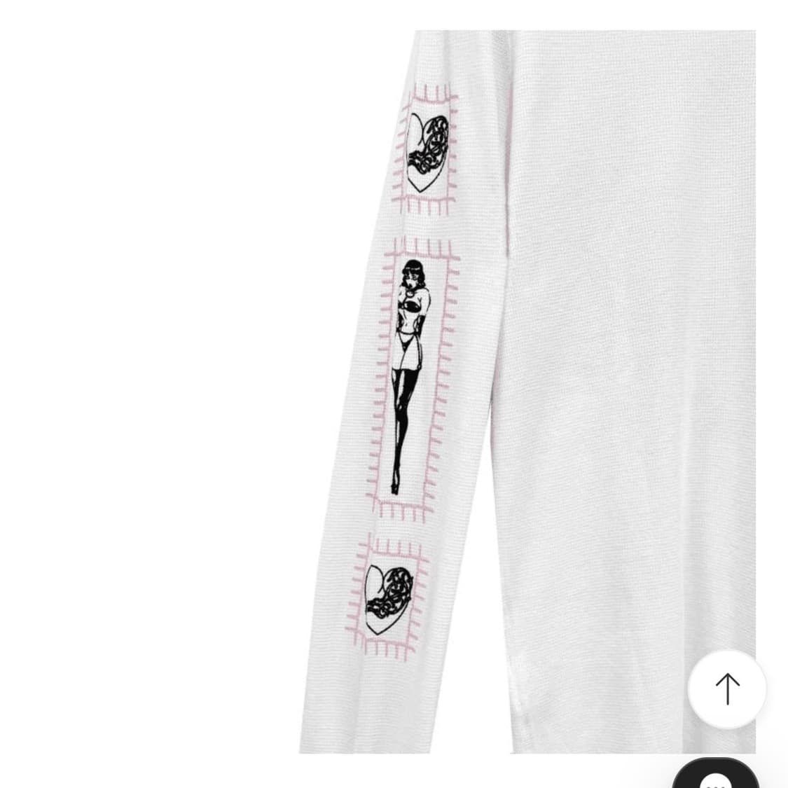 [새상품]크롬하츠 데들리돌 롱 티 상품이미지3