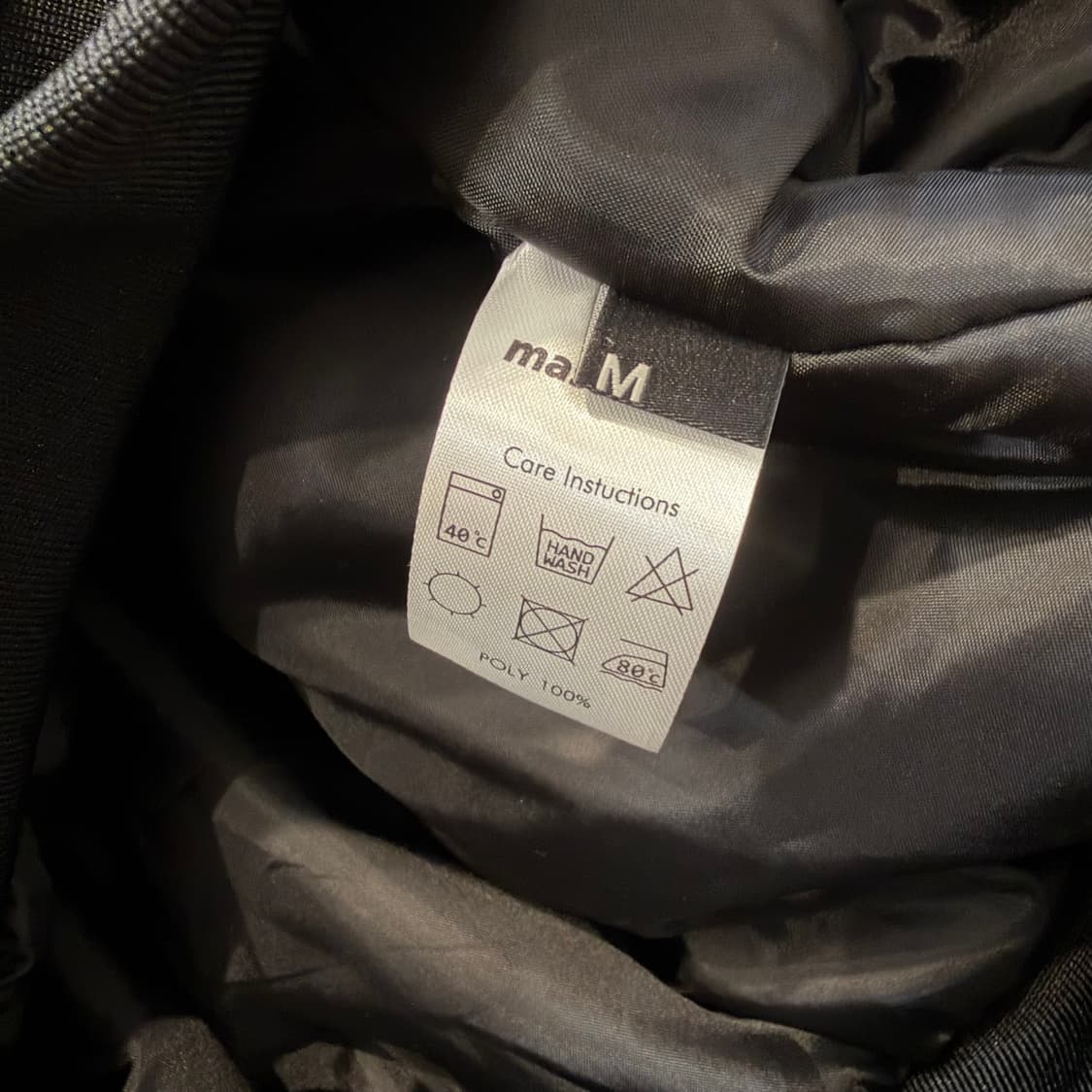 매스노운 오버사이즈 MA-1 항공 점퍼 자켓 상품이미지4