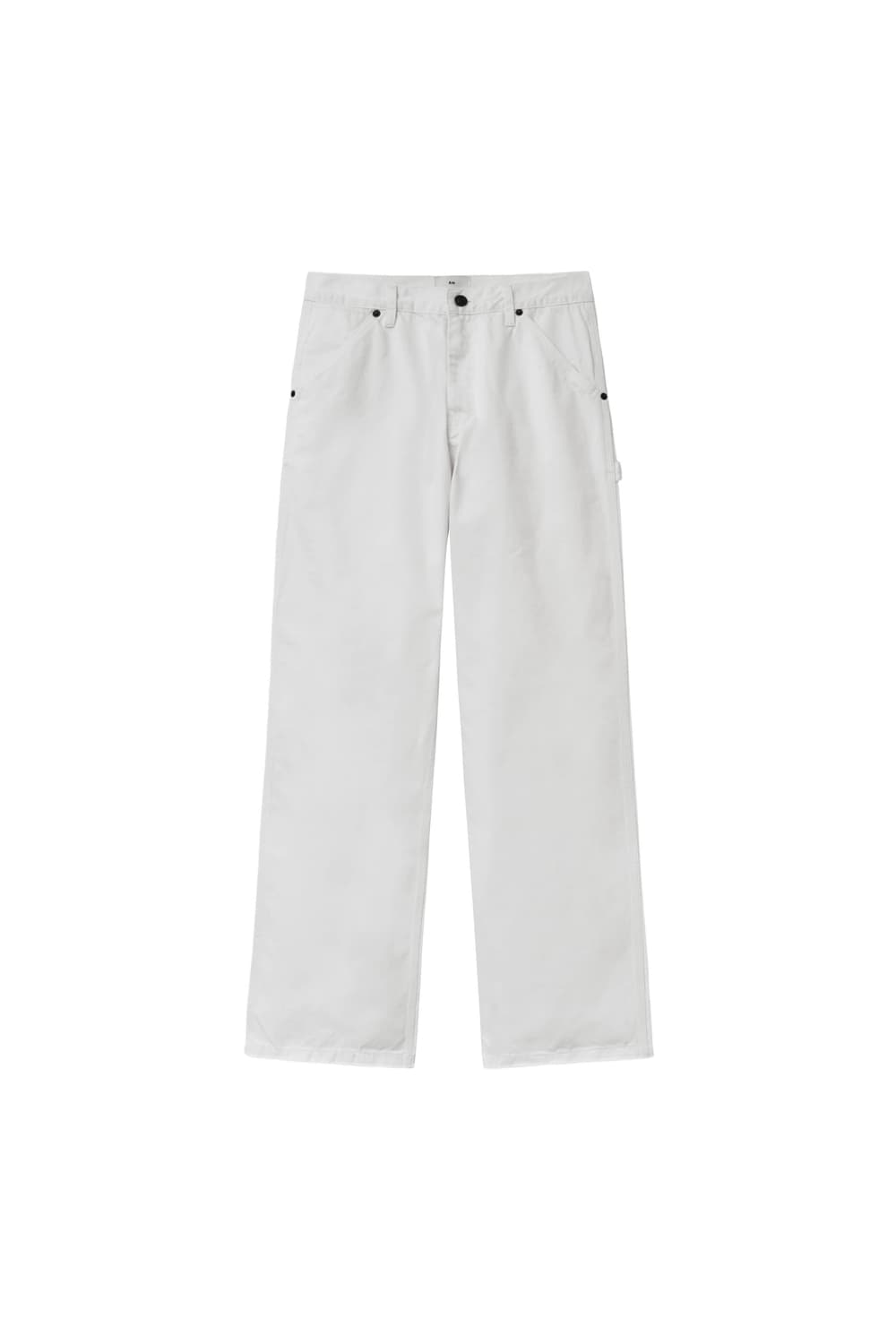  구매) CUT OFF CARPENTER PANTS (WHITE) M  상품이미지1