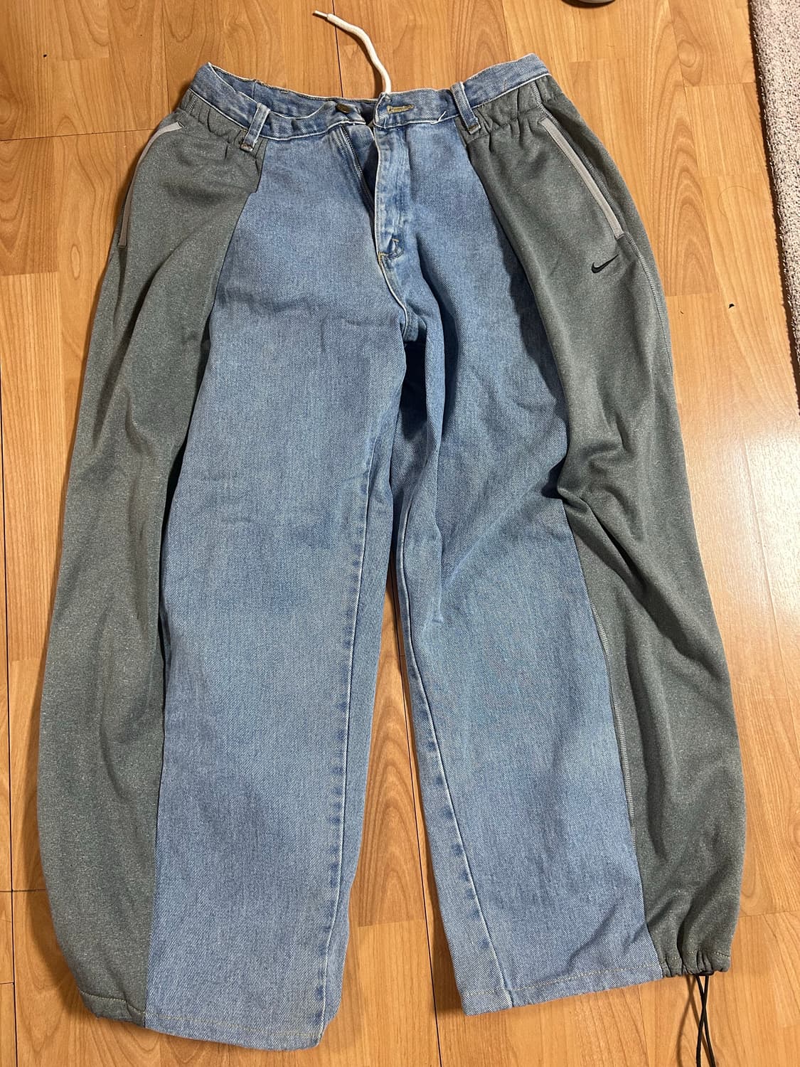 나이키 데님 커스텀 팬츠 상품이미지1