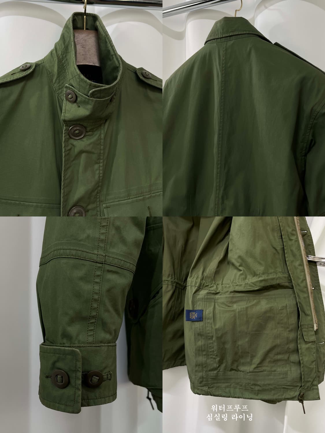 폴로 랄프로렌 올리브 M65 파라트루퍼 컴뱃 필드자켓 상품이미지7