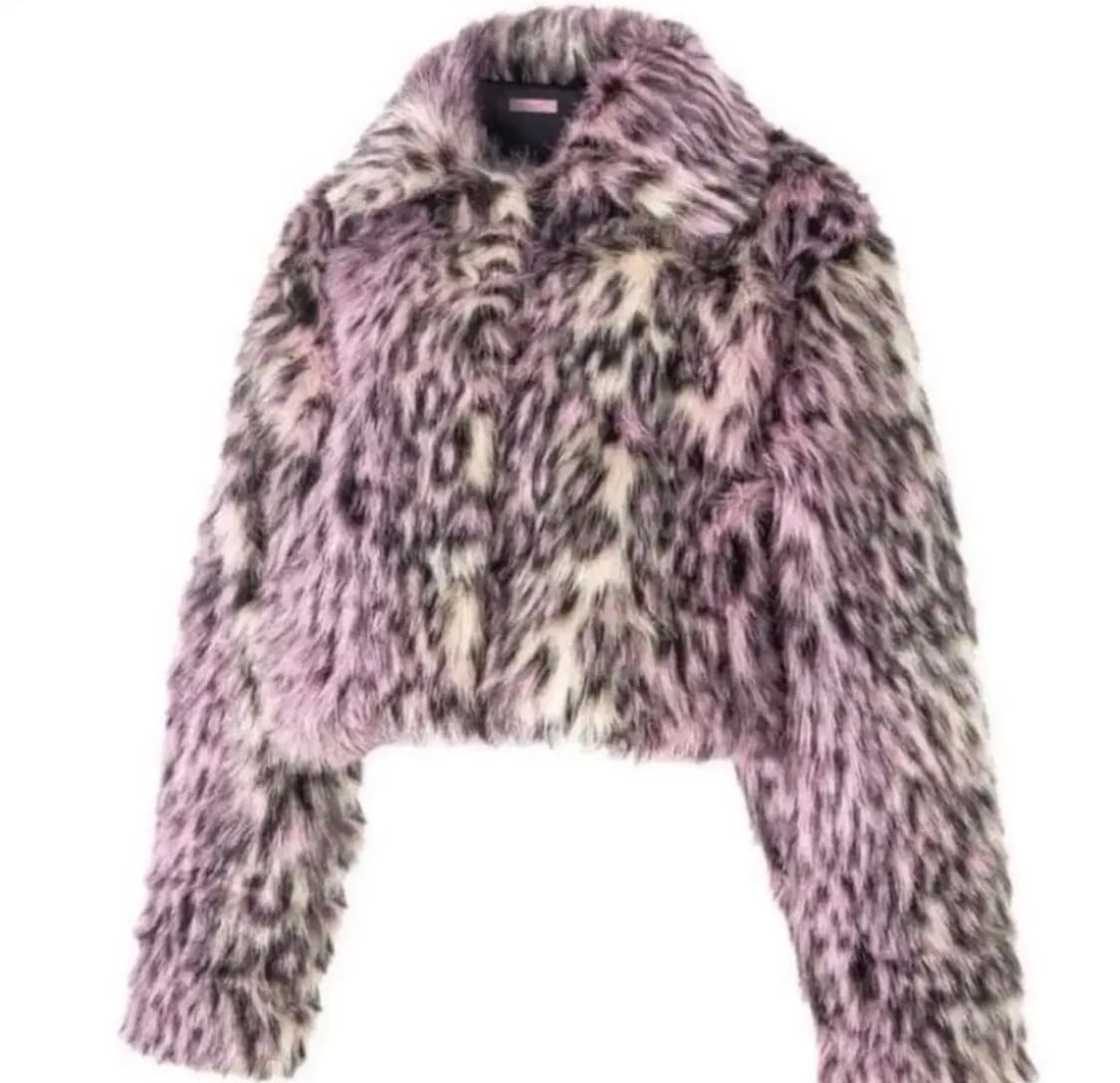 급전 베이비메탈클럽 2000 레오파드 호피 퍼자켓 상품이미지1