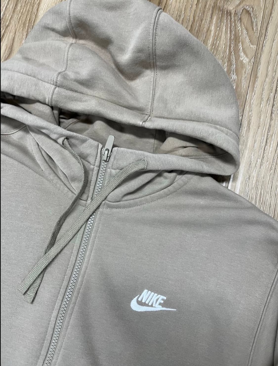 나이키 후드집업 베이지 상품이미지2