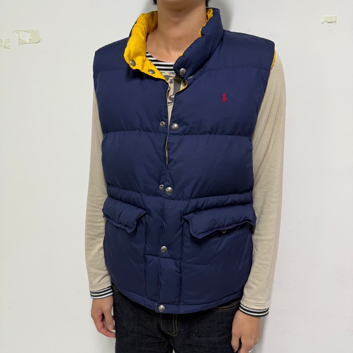 폴로 리버시블 패딩조끼  상품이미지3