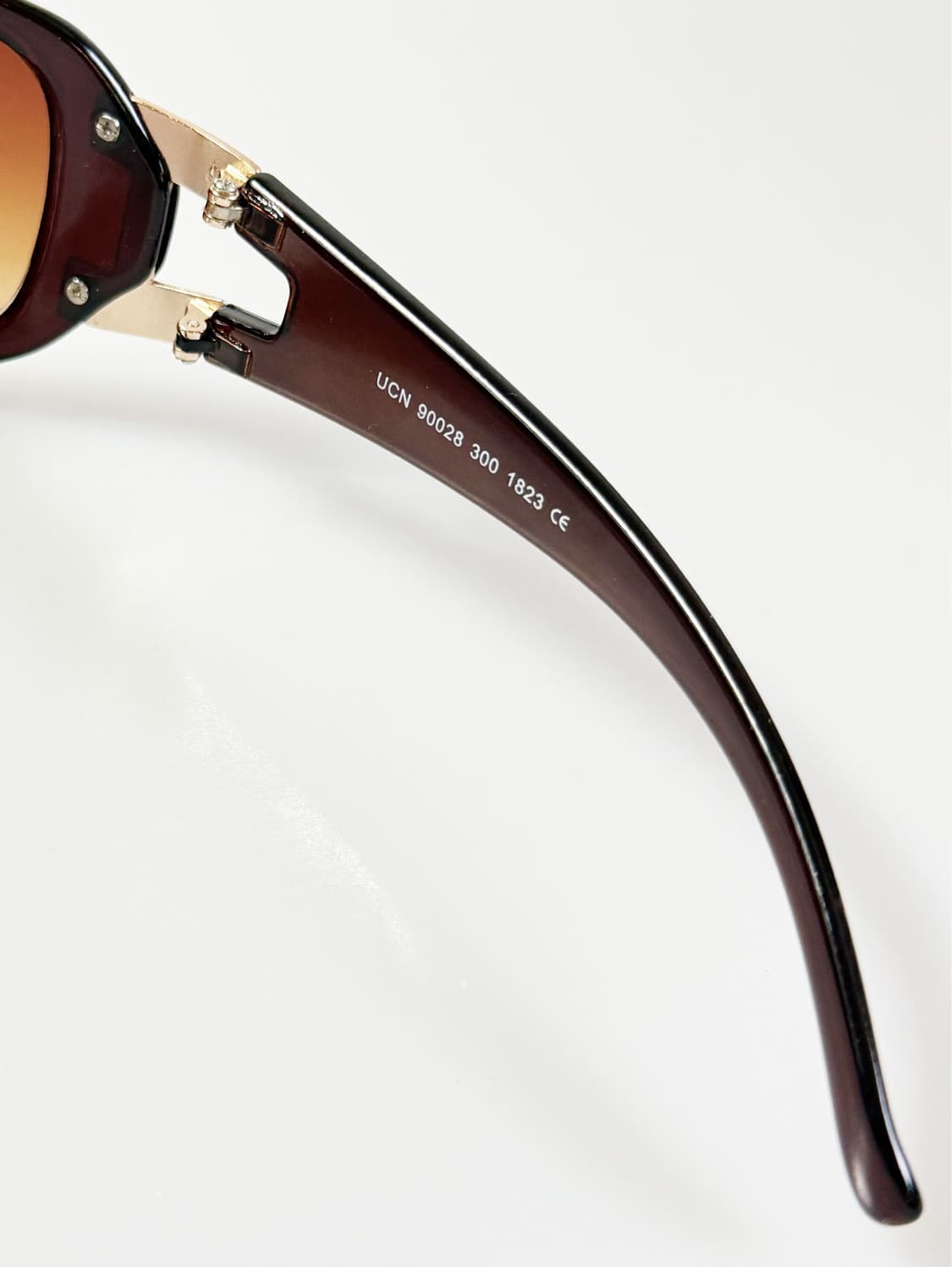 90s FRIENDS 볼드 스퀘어 그라데이션 틴트 빈티지 선글라스 상품이미지6