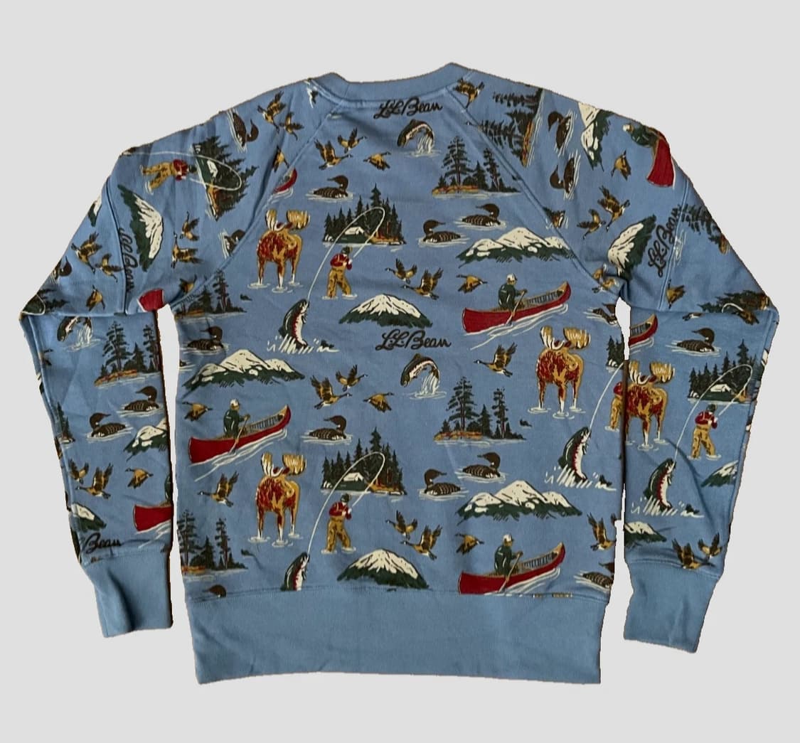 엘엘빈 시그니처 패턴 스웻셔츠 상품이미지2