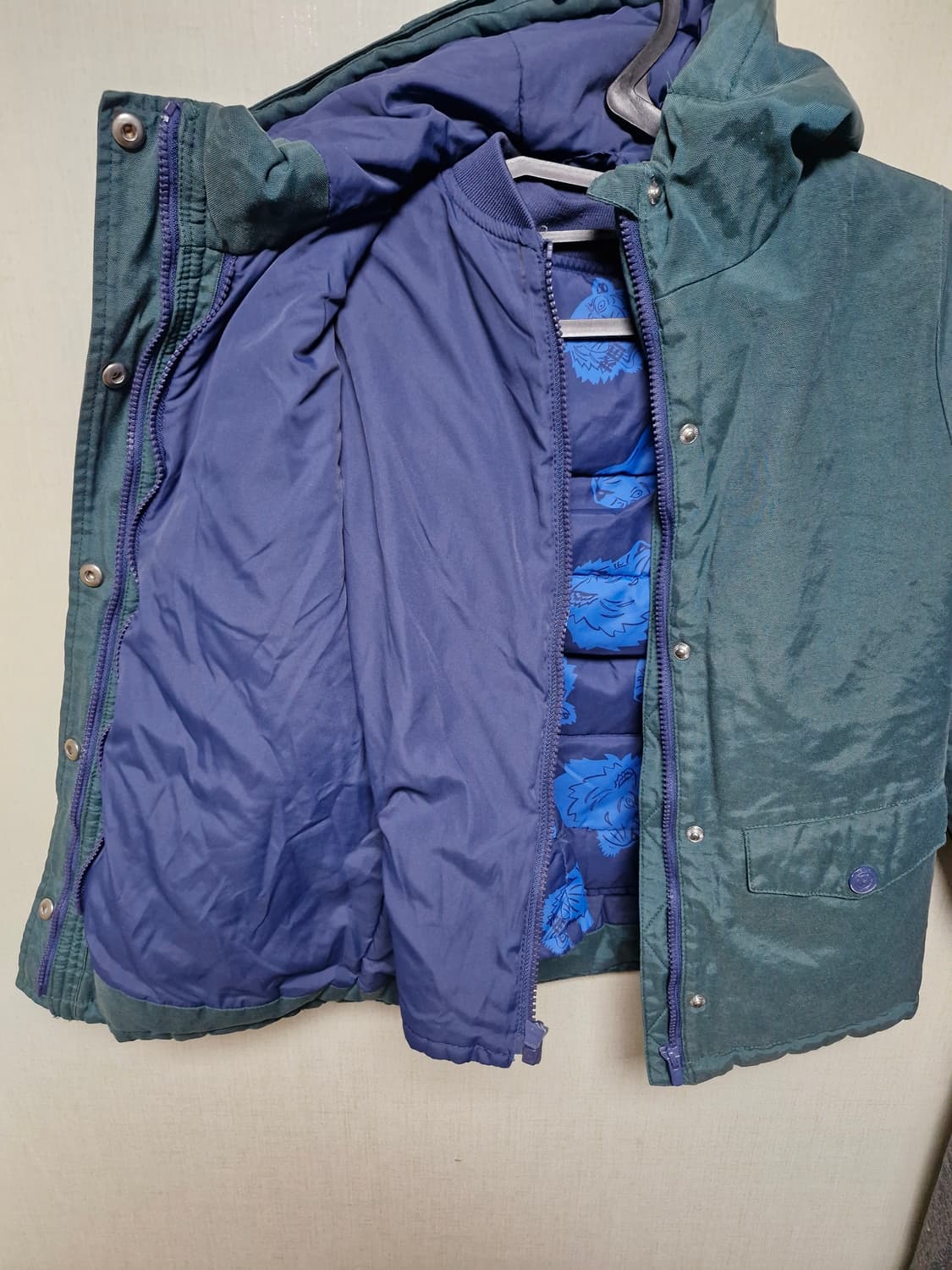 겐조 21fw 아동용 덕다운 이중패딩 8세용 상품이미지3