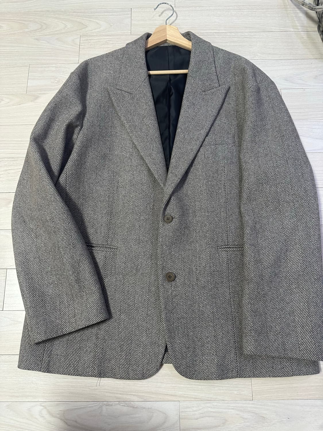 쿠어 헤링본 자켓 상품이미지1