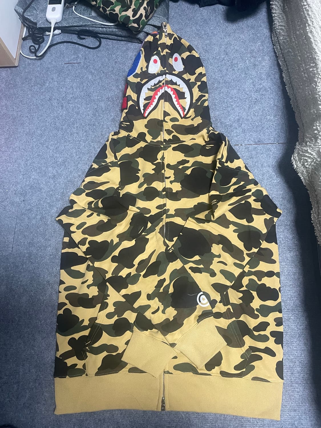 베이프 후드집업 2XL 상품이미지3