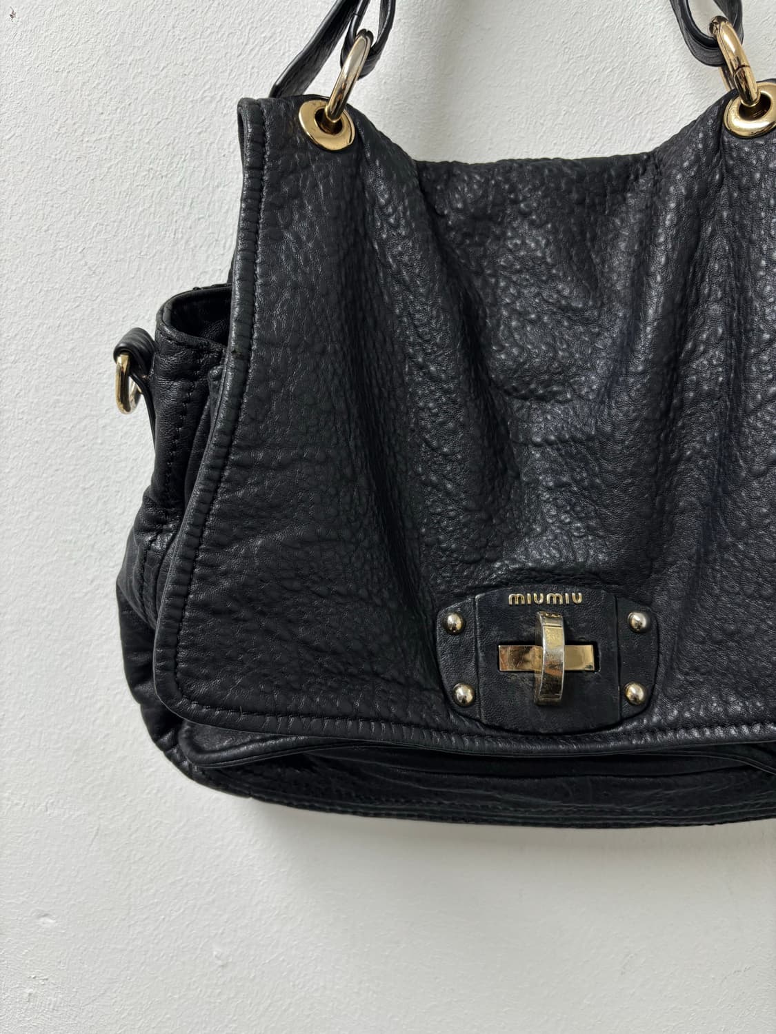 “MIUMIU” 00’s Archive Leather Bag 상품이미지2