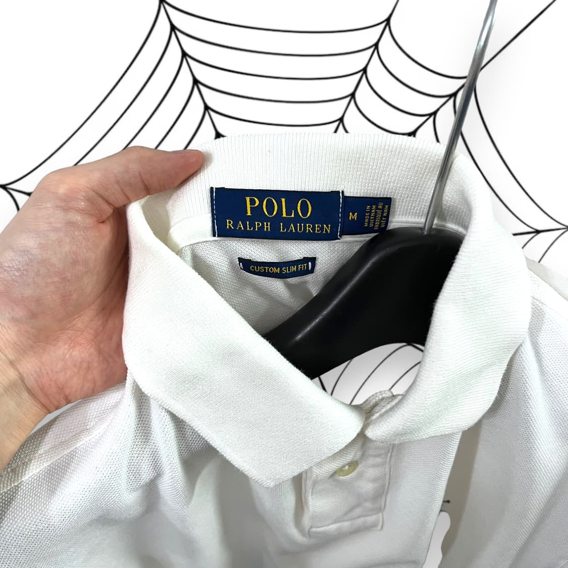 신형 폴로 랄프로렌 화이트 반팔카라티 상품이미지3