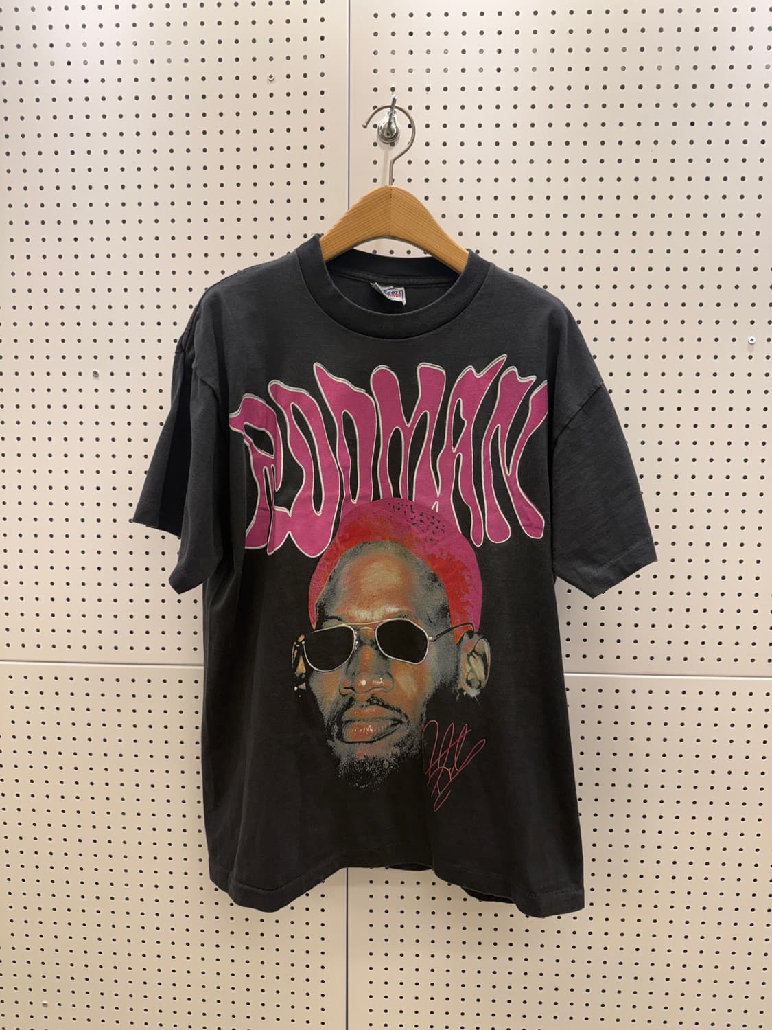 빈티지 데니스 로드맨 프린팅 반팔 티셔츠 U1284 상품이미지2