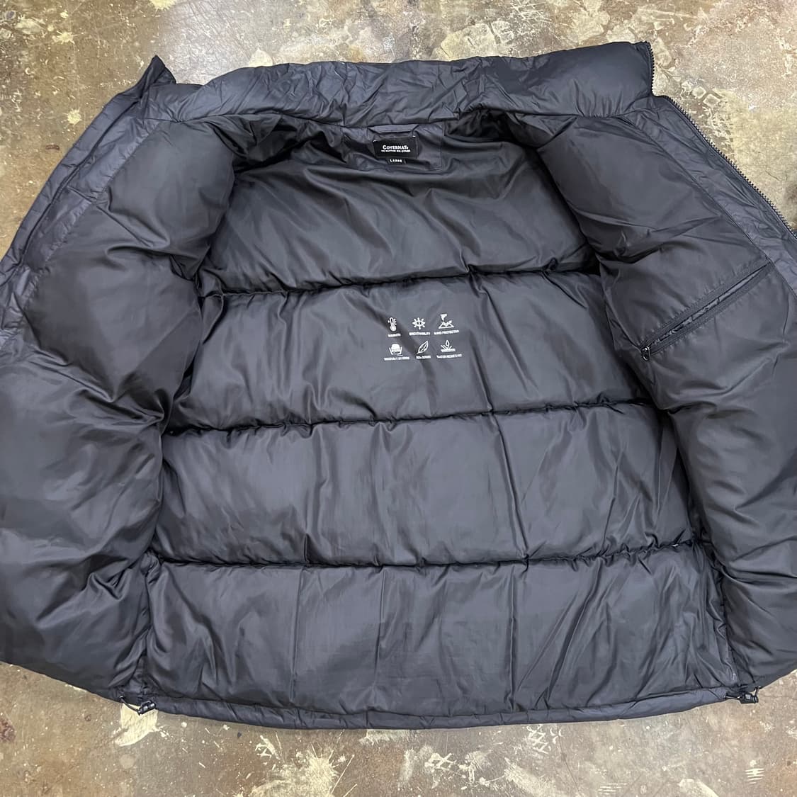 L) 커버낫 덕다운 패딩점퍼 오리털패딩 상품이미지4