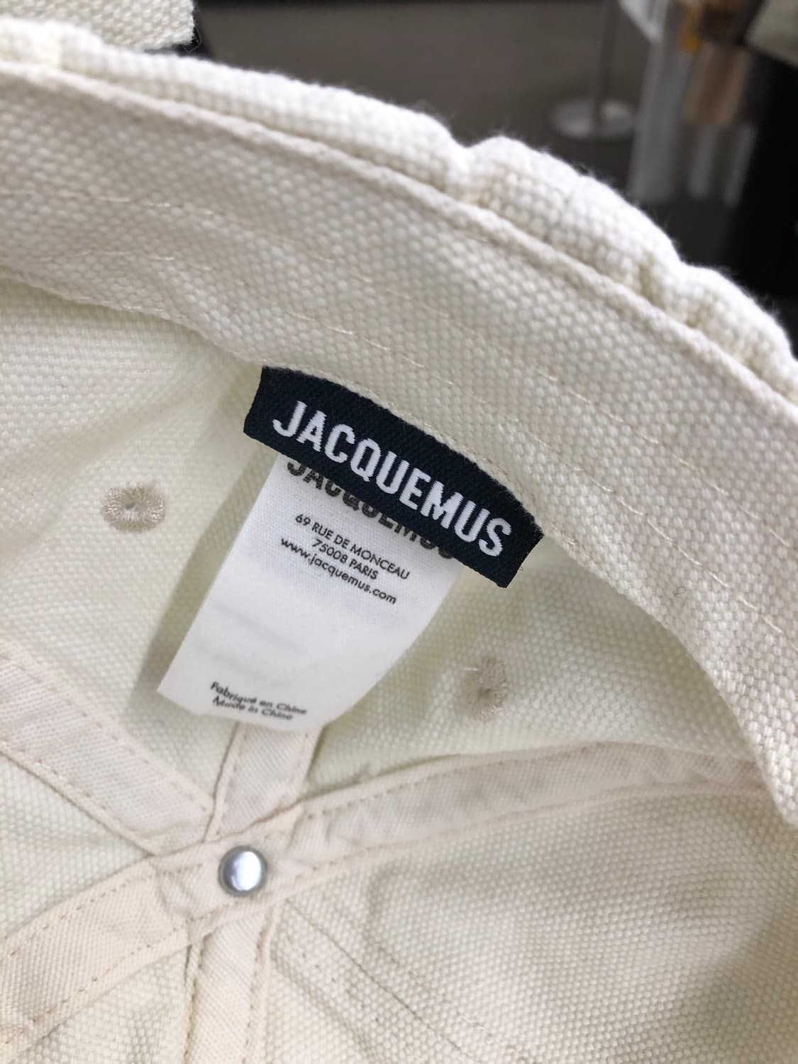 자크뮈스 캔버스 볼캡 상품이미지5