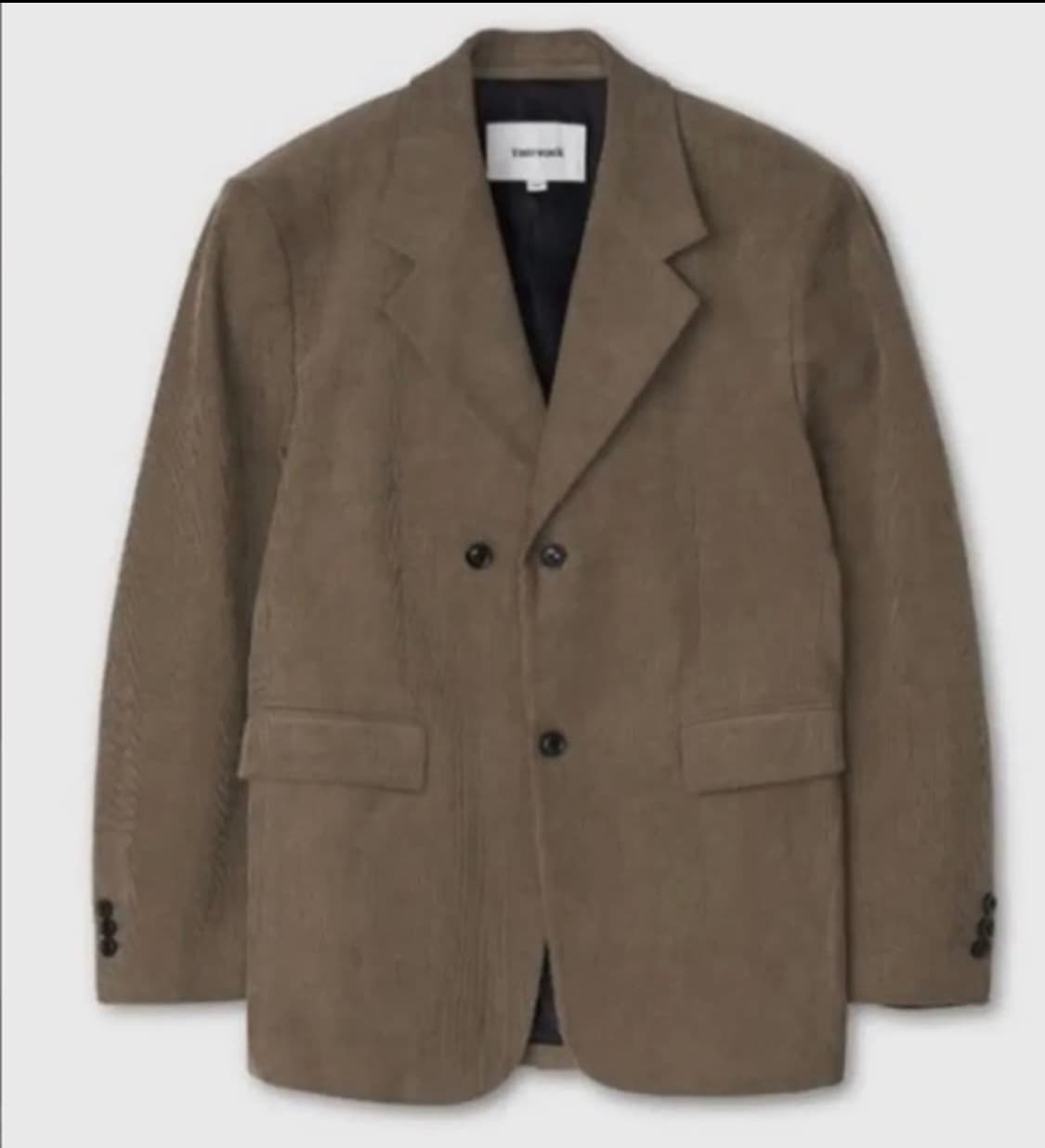 토니웩 코듀로이 싱글 브레스티드 테일러드 자켓 XL 새상품 상품이미지1