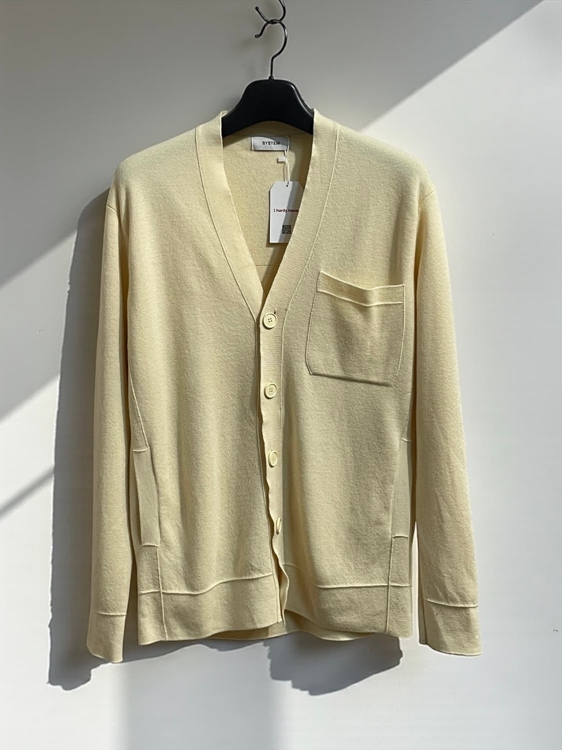 시스템 울 브이넥 가디건 상품이미지1