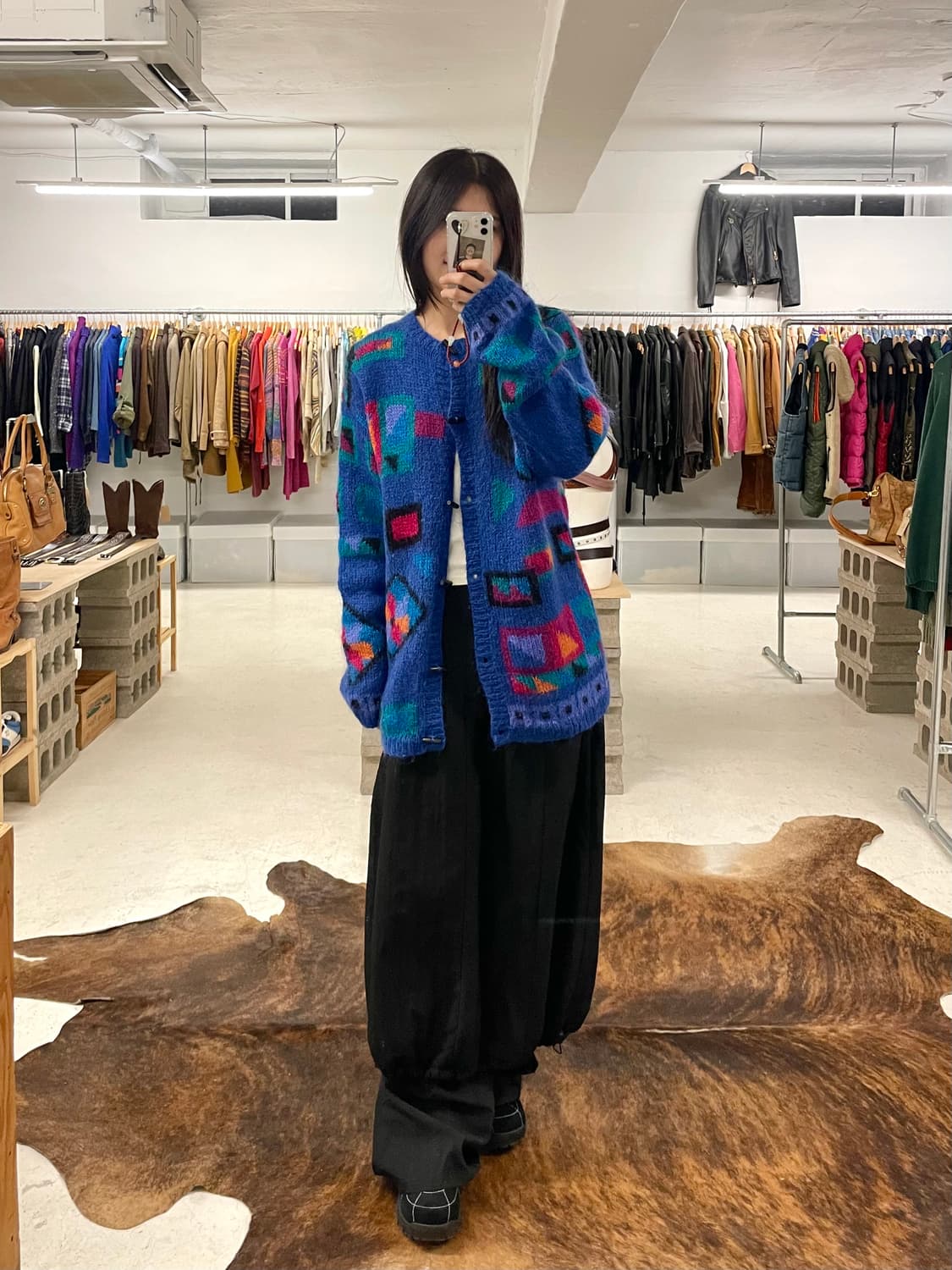 L.L. BEAN  mohair cardigan 엘엘빈 모헤어 가디건 상품이미지9