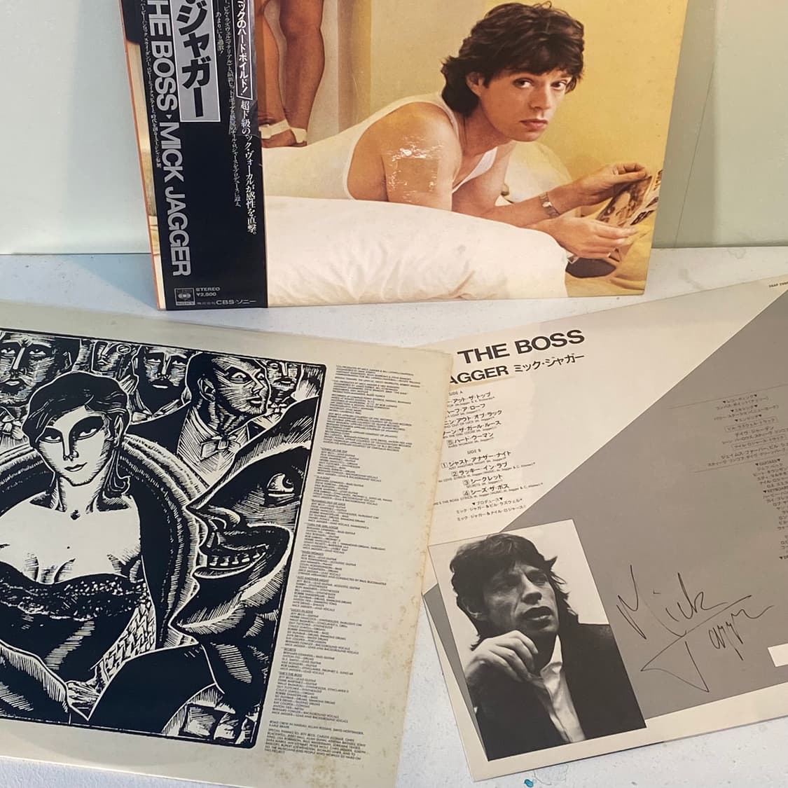 (중고LP-팝록) Mick Jagger -She's The Boss 상품이미지3