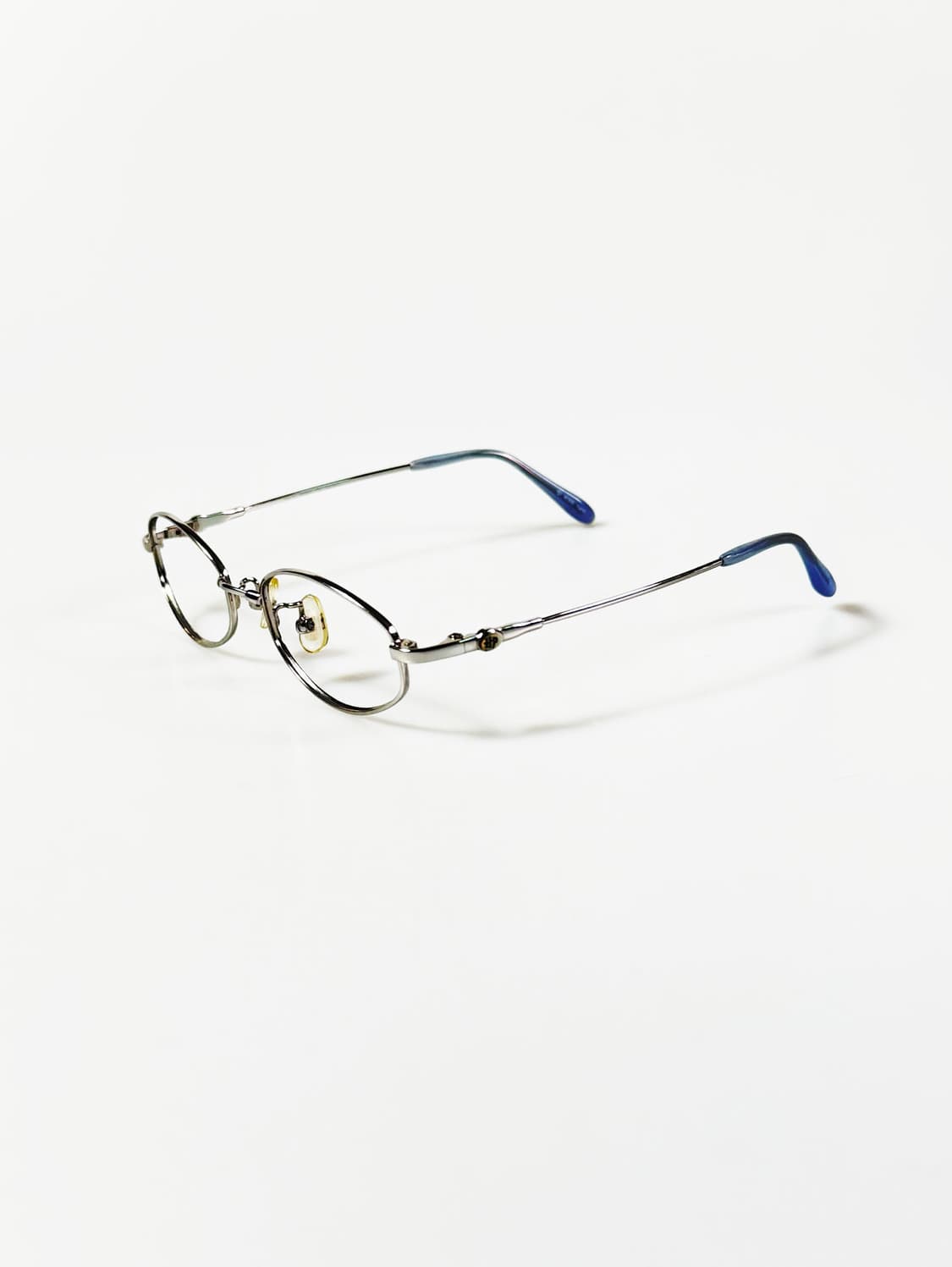 HARRY PORTER 실버 슬림 오벌 메탈 빈티지 안경 상품이미지3