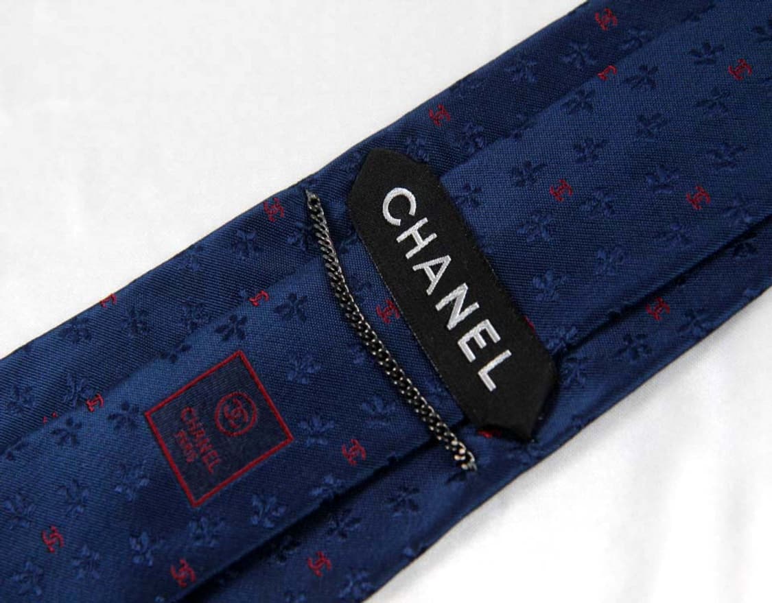 샤넬 8.4cm B+등급 신형 남자 명품 넥타이 상품이미지3