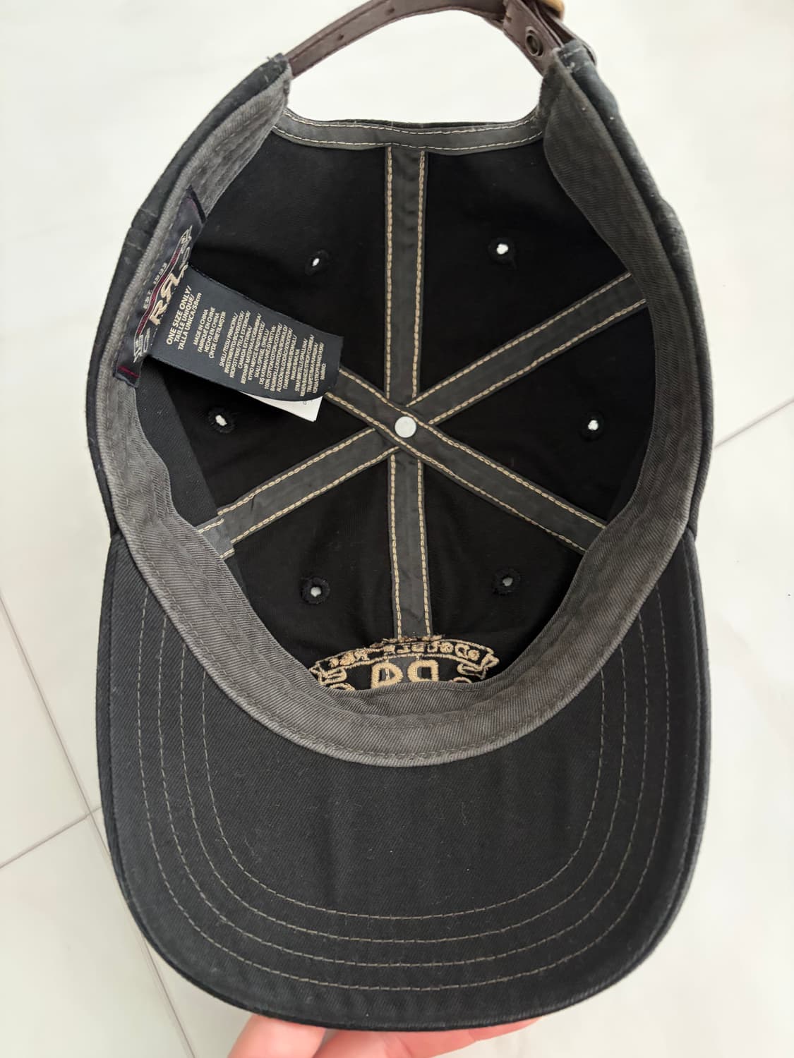 rrl 랜치 로고 볼캡 상품이미지2