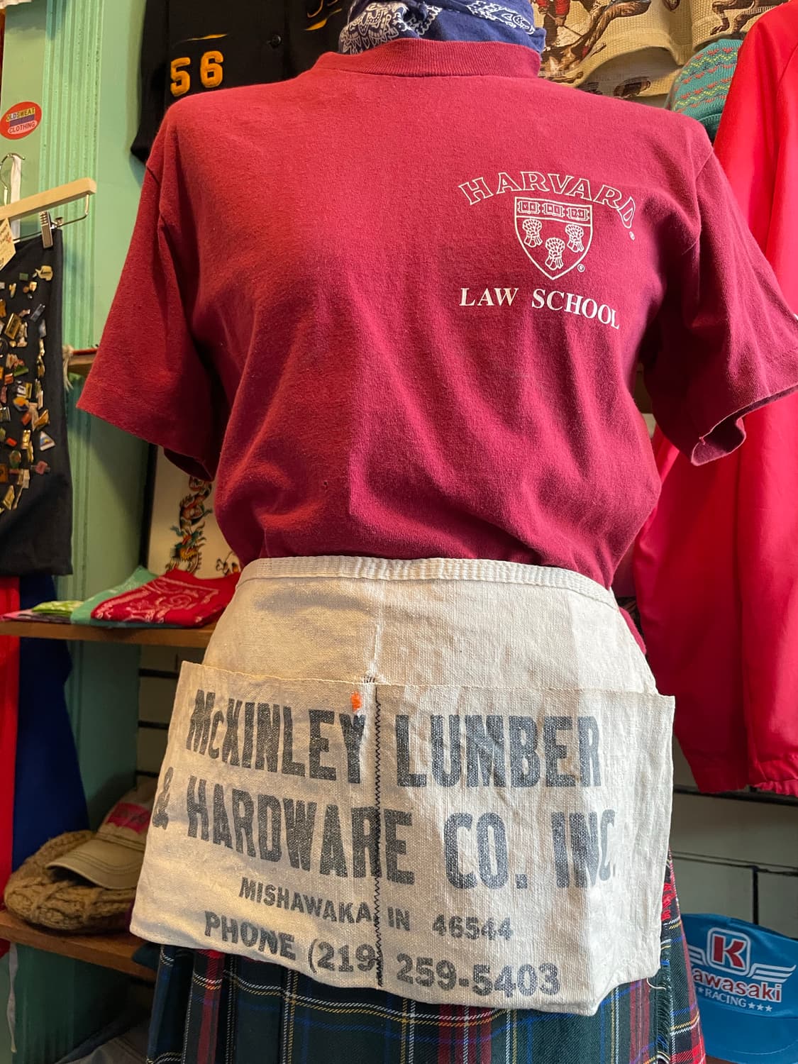 Vintage USA McKinley Lumber Apron 상품이미지1
