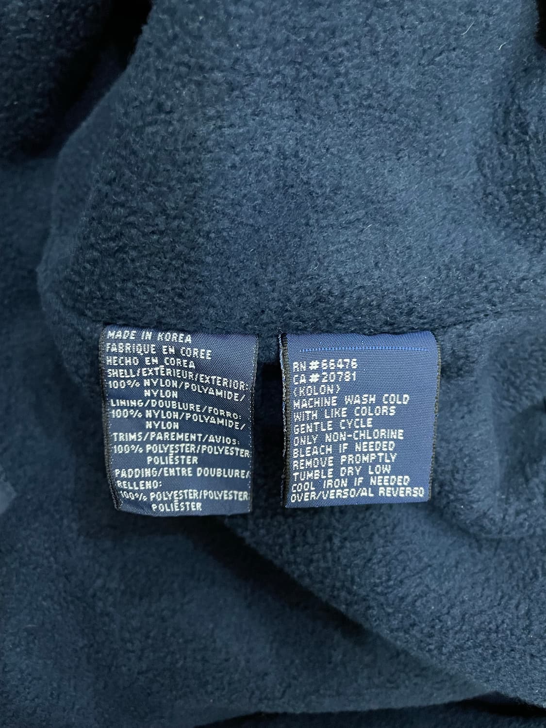 (유일매물) 90s 타미힐피거 빅플래그 나일론쉘 올드스쿨 자켓 블랙 상품이미지7