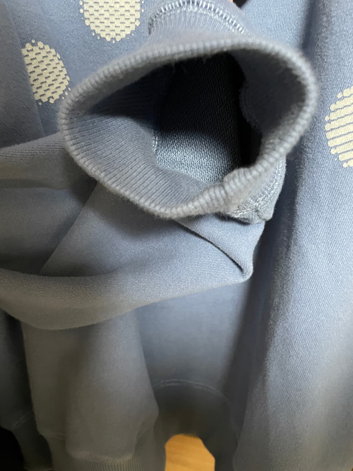 (택O새상품) 테켓 닷 컴 후드 집업 더스티 블루 M 상품이미지5