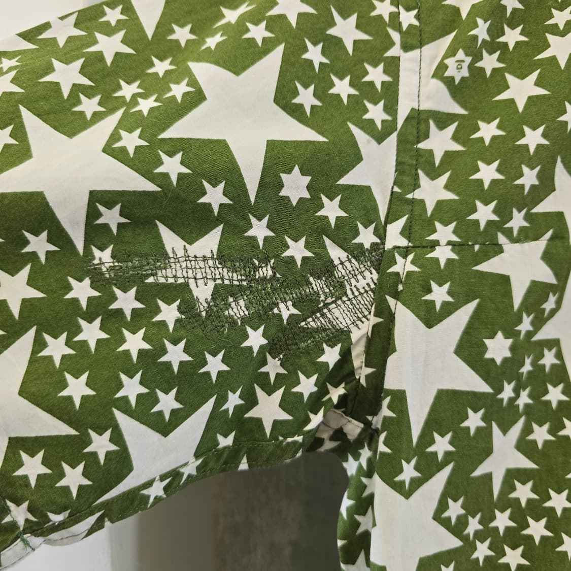 A BATHING APE 베이프 스타 프린팅 패턴 셔츠 상품이미지8