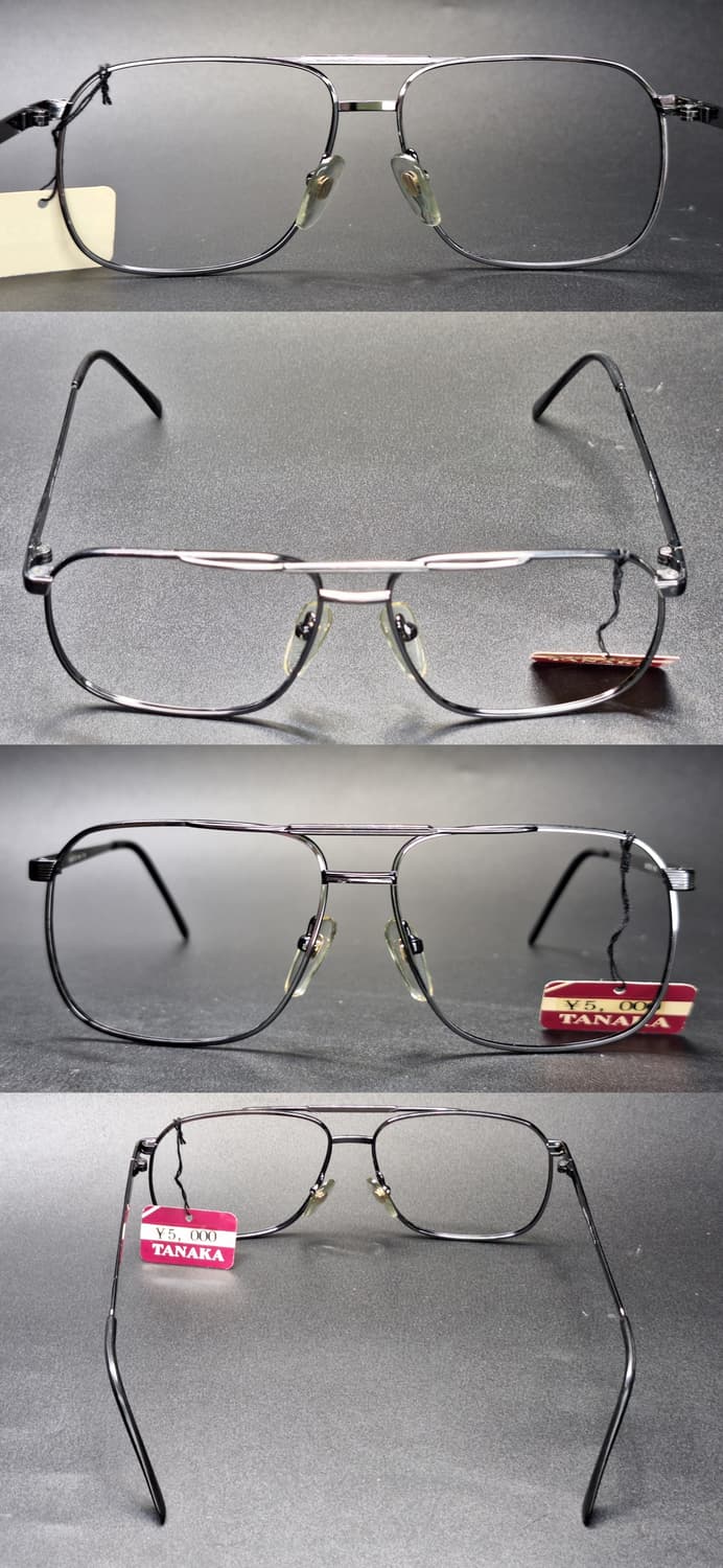 일본 빈티지 데드스톡 미사용/56mm 안경테 Wanted wa-116  상품이미지5