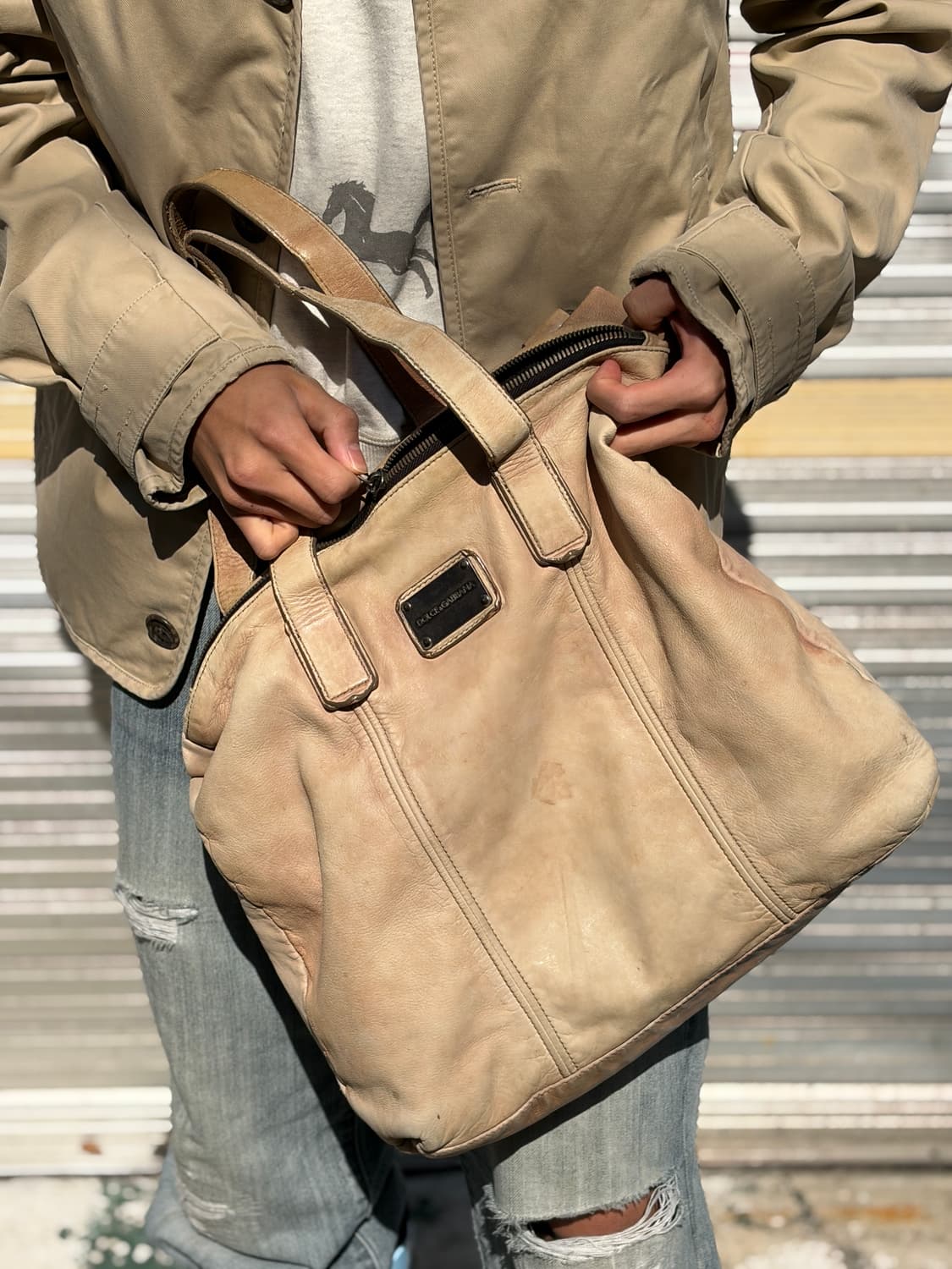 돌체앤가바나 레더 백 상품이미지1