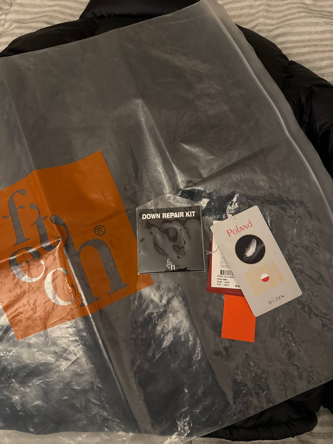 [L]페치선데이 퍼텍스 폴리쉬 구스 챌린지패딩자켓 상품이미지3