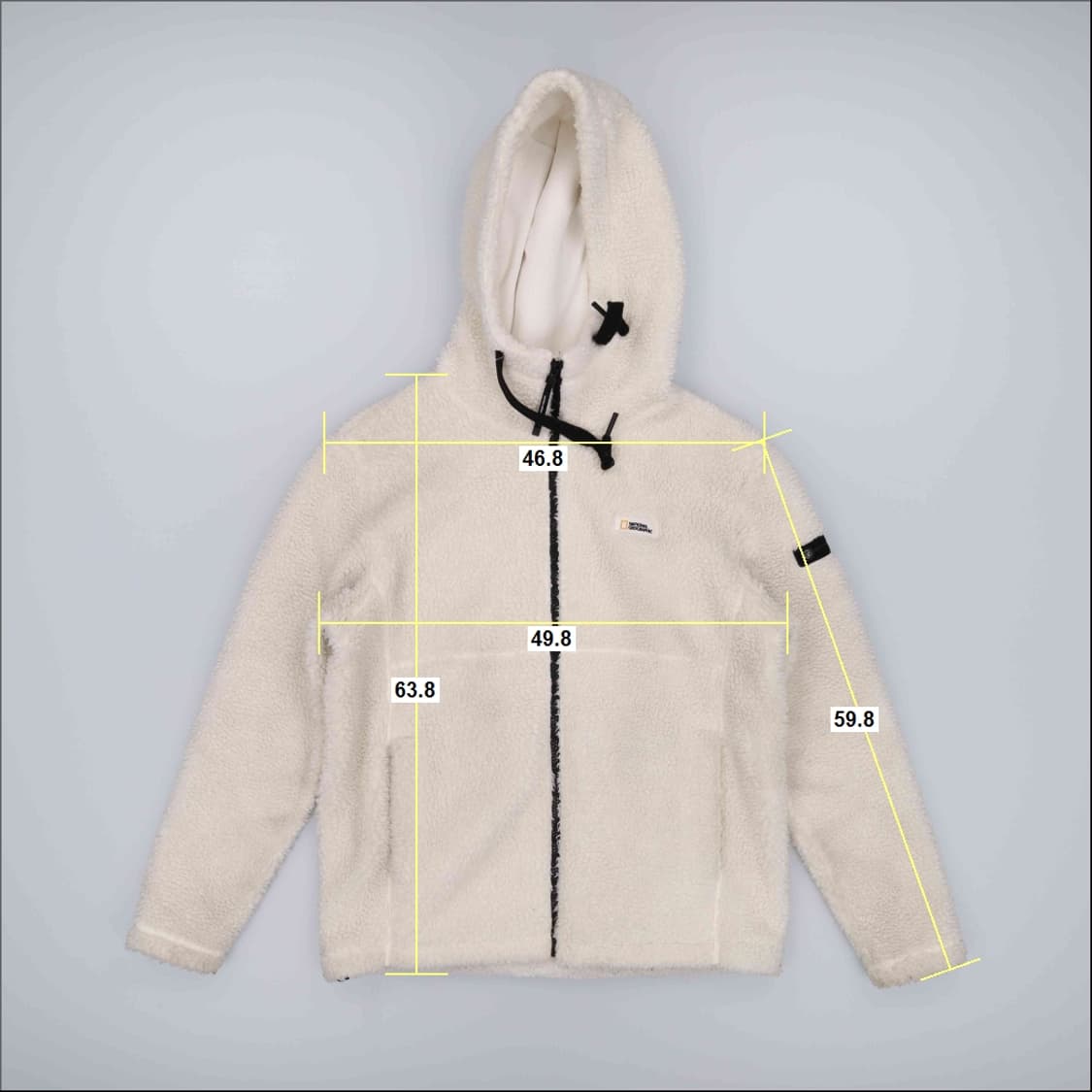 [S] 내셔널지오그래픽 뽀글이 플리스 후드집업 자켓 1103HR2 상품이미지9