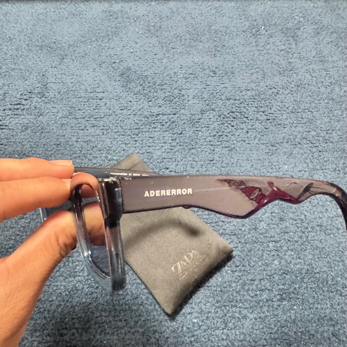 자라 아더에러 블루 뿔테 선글라스 상품이미지4