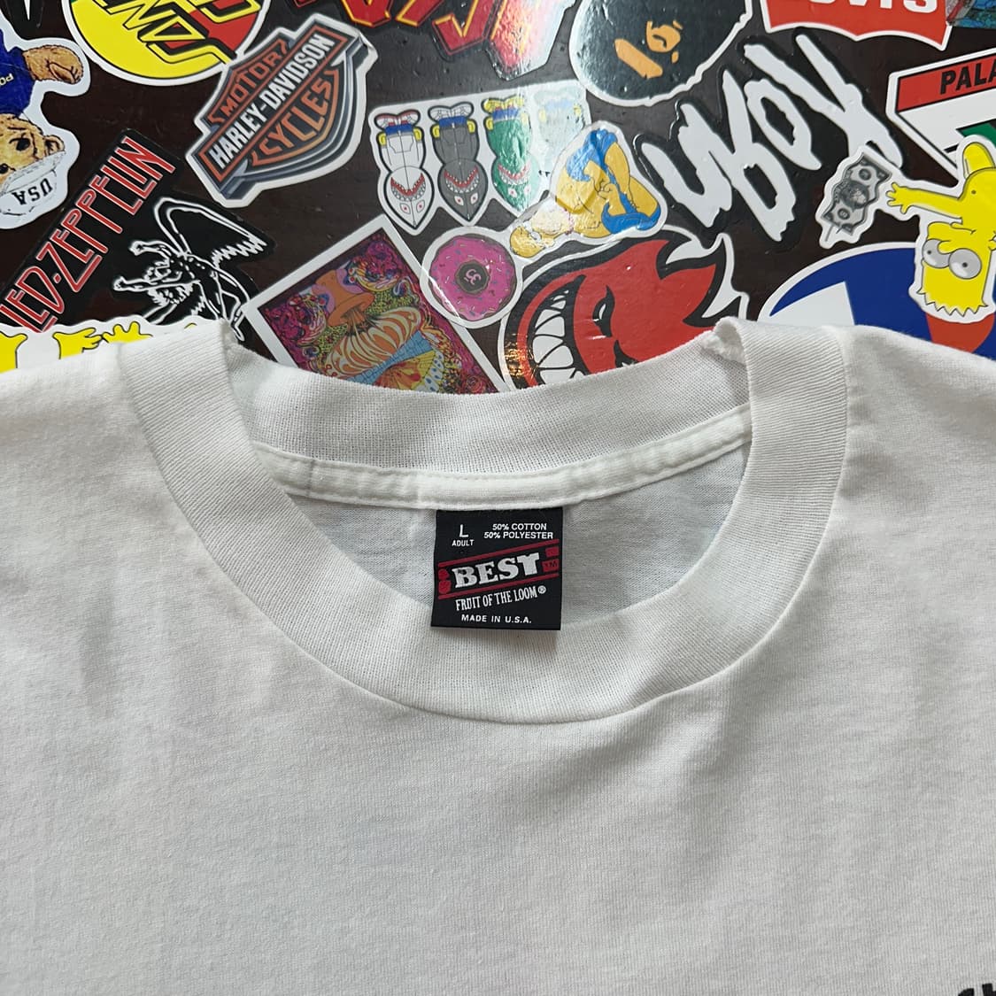 90s USA FOTL 플래쉬 12k 빈티지 롱슬리브 티셔츠 L 상품이미지7