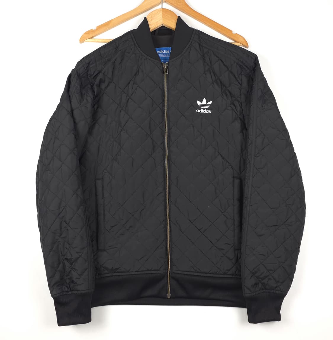 아디다스 폴리쉘 퀼팅자켓 블랙 100(L) 상품이미지1