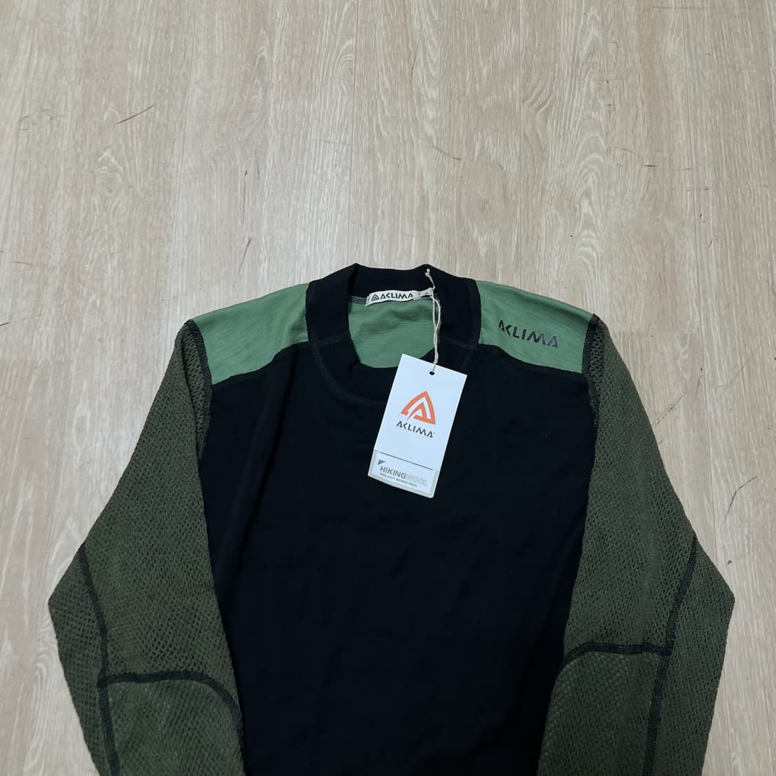 새상품 아클리마 울 넷 하이브리드 크루넥 M/95  상품이미지2