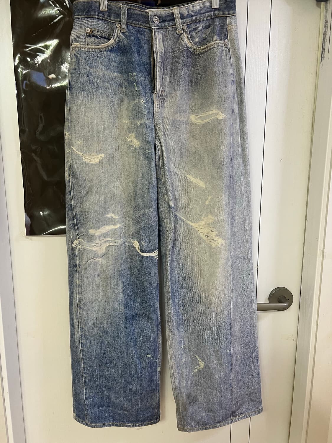 [판매] 아워레가시 디지털 프린트 데님팬츠 풀컷 상품이미지1