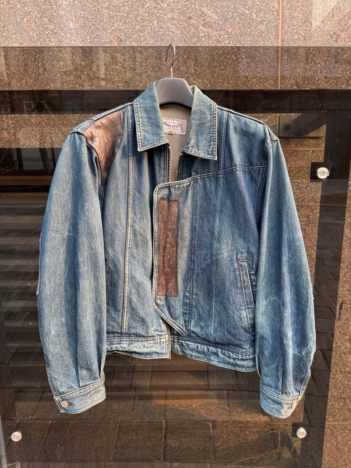 90s 보네빌레 boneville 데님 자켓 상품이미지2