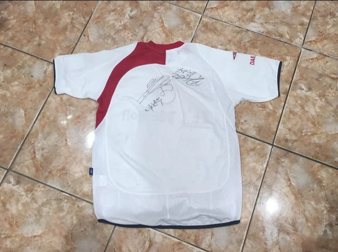 엄브로 대전시티즌 올드레플 축구져지 싸인유니폼 상품이미지3