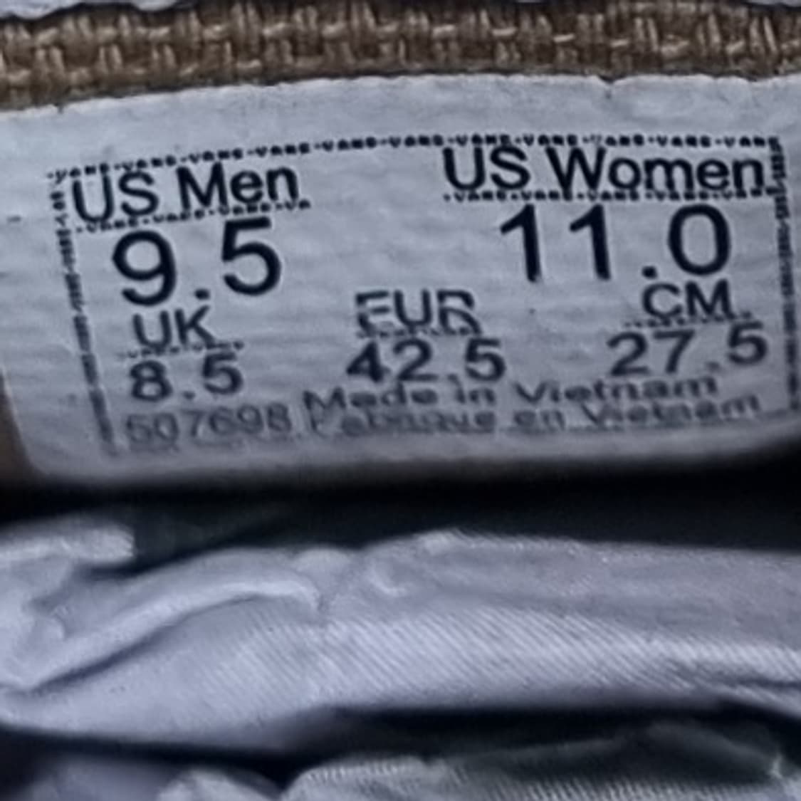 반스 프리미엄 피그스웨이드 스니커즈 275 상품이미지6