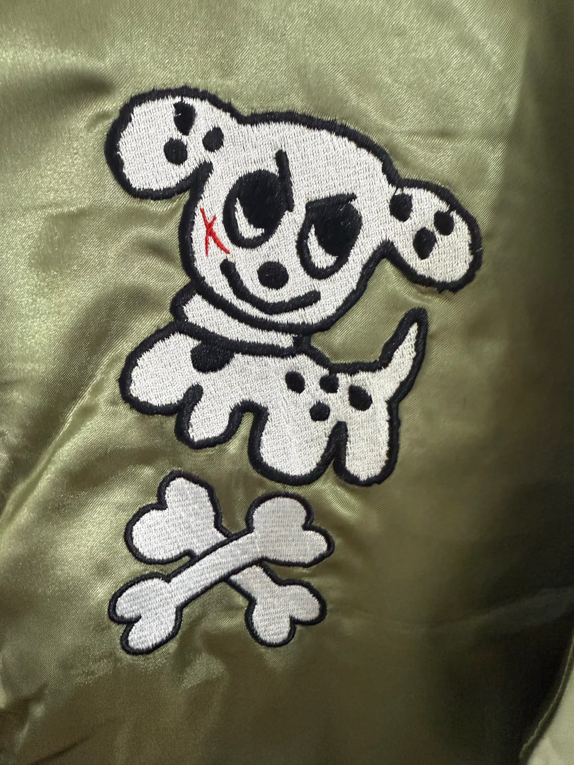 위캔더스 SOUVENIR JACKET 그린 L 상품이미지8