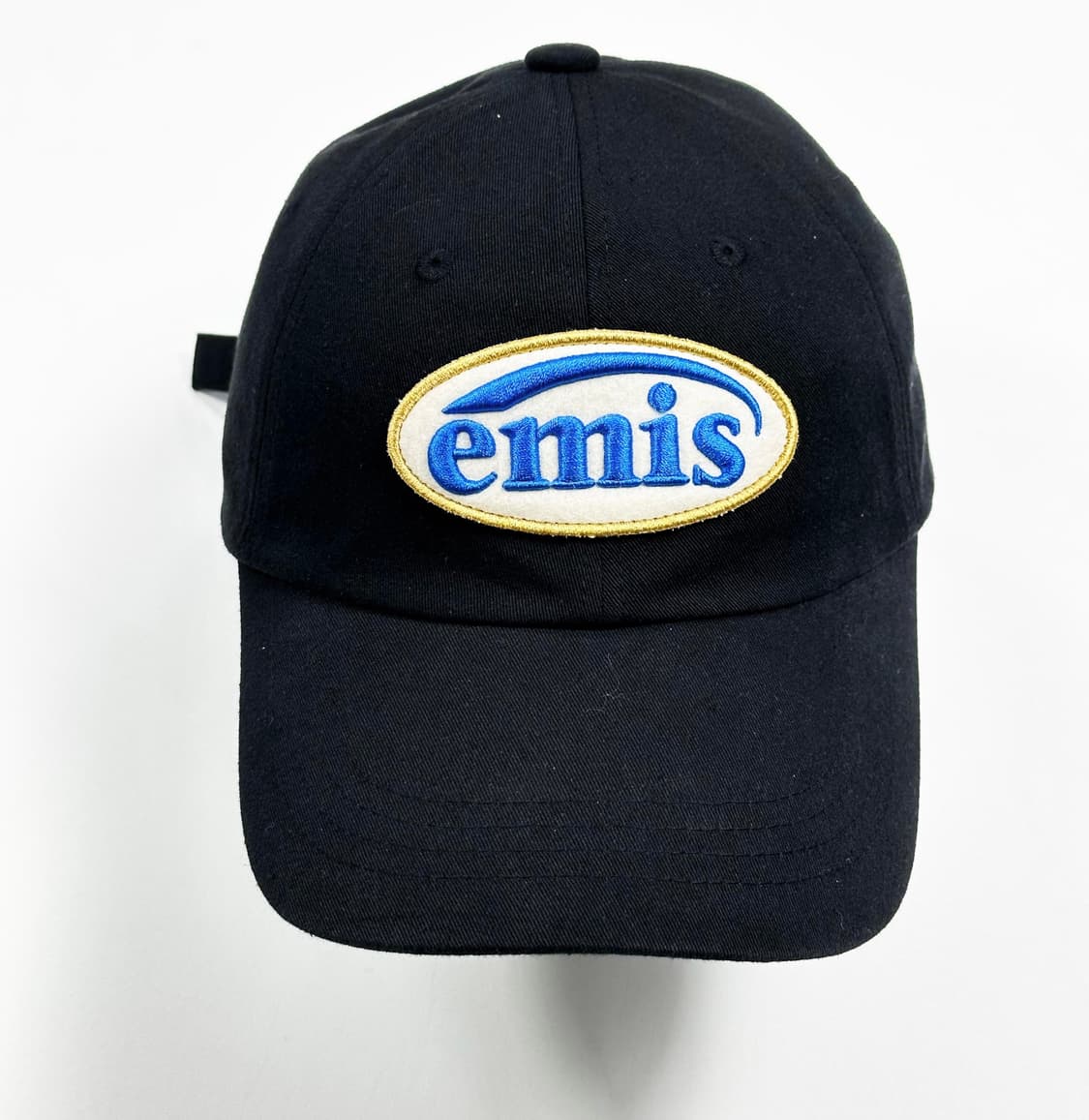EMIS 이미스 패치로고 미니멀 볼캡 블랙 상품이미지2