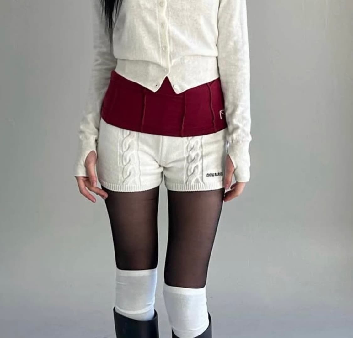 뉴얼린 니트 바지 상품이미지1