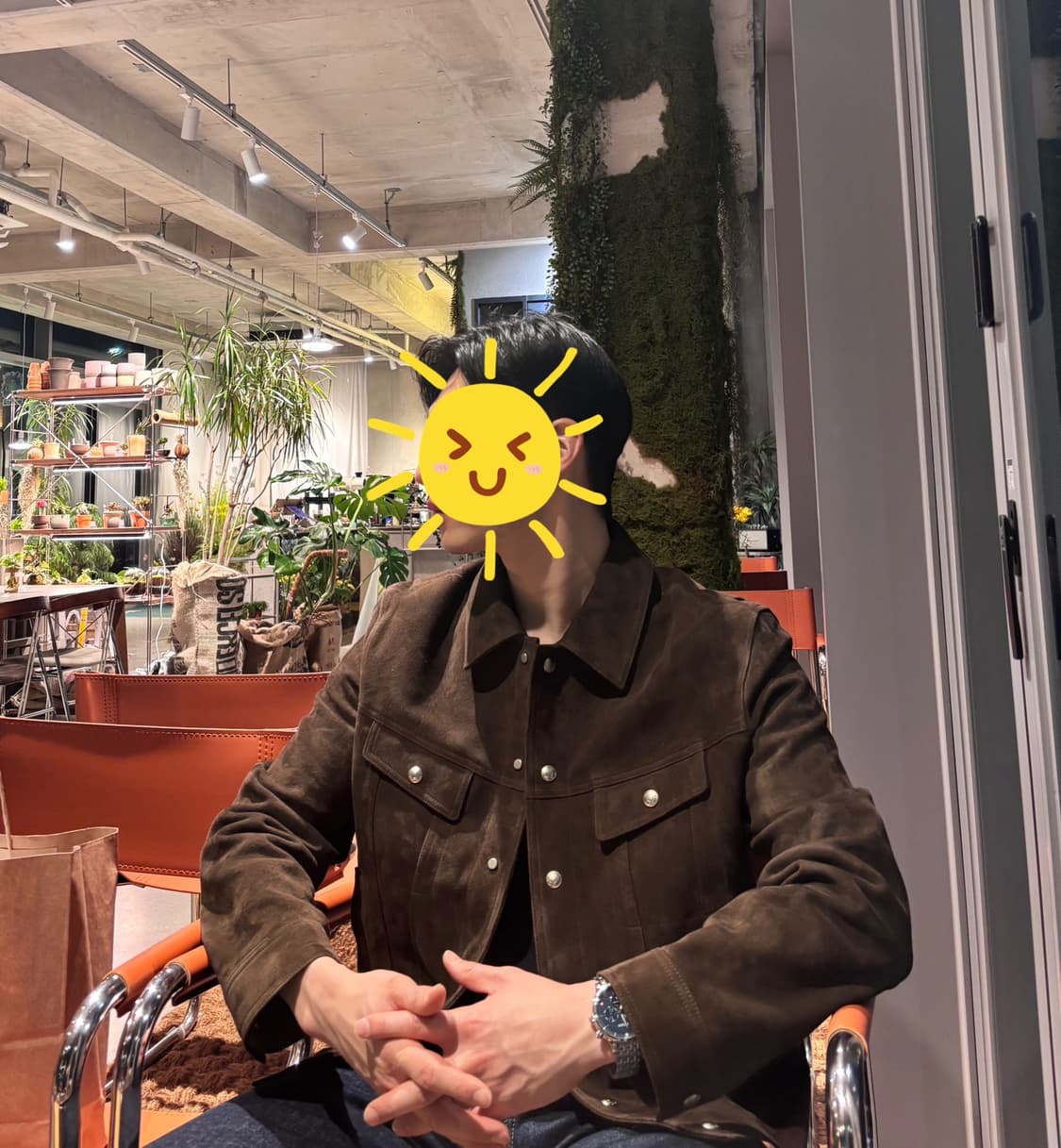 느와르라르메스 다크브라운 스웨이드자켓 48 상품이미지9