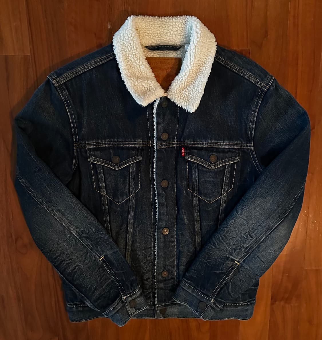 리바이스 쉐르파 데님 자켓 S 상품이미지1