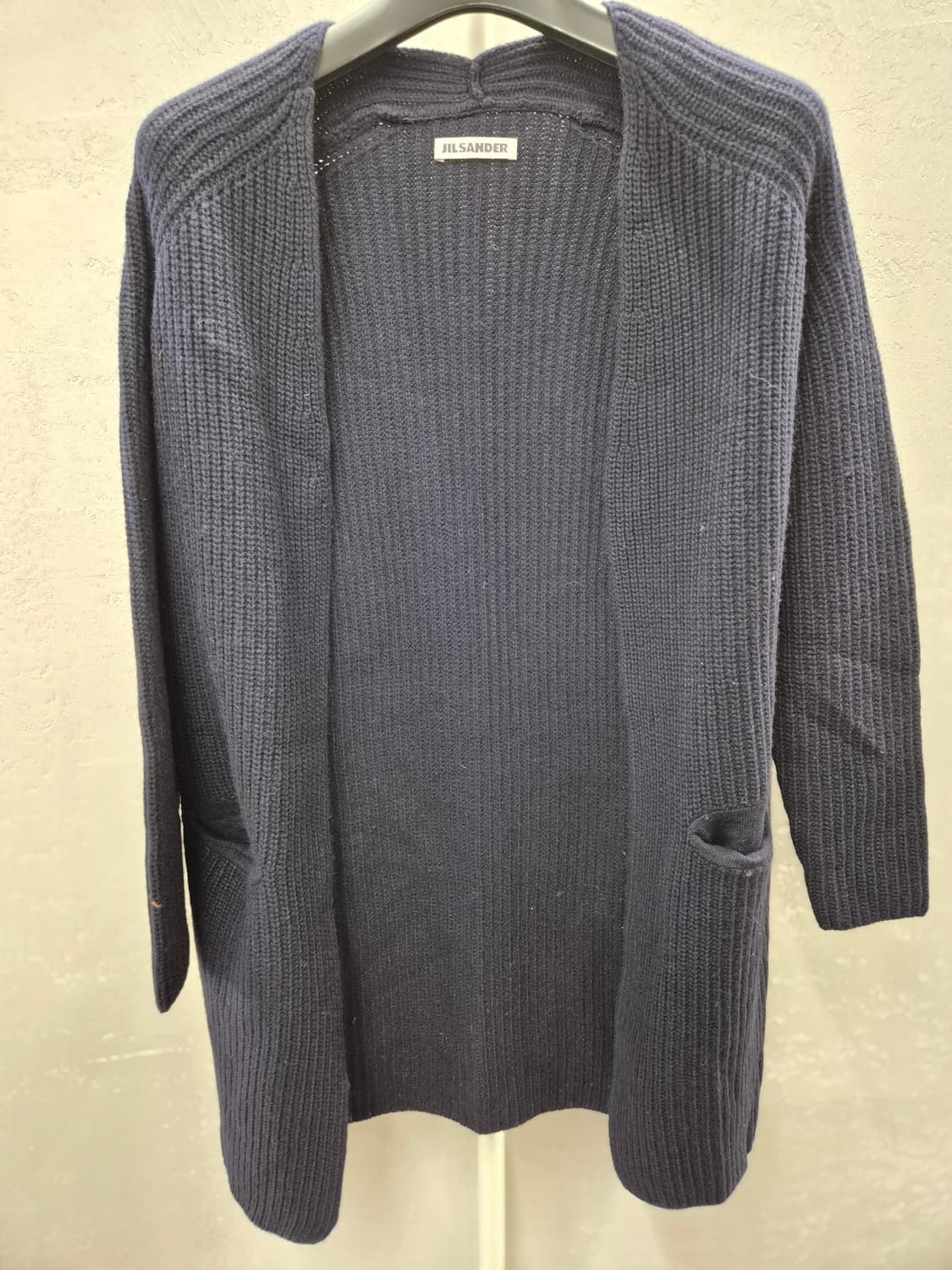 JIL SANDER 네이비 니트 가디건 상품이미지2